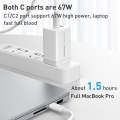 MOMAX UM30 PD 67W Fast Charger Power Adapter, CN Plug(White)