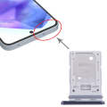 For Samsung Galaxy A55 SM-A556B Original SIM Card Tray + SIM / Micro SD Card Tray (Black)