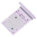 For Samsung Galaxy A35 SM-A356B Original SIM Card Tray + SIM / Micro SD Card Tray (Purple)