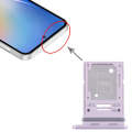 For Samsung Galaxy A35 SM-A356B Original SIM Card Tray + SIM / Micro SD Card Tray (Purple)