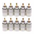 10 PCS UHF Connector Plugs PL-259 Male Solder for RG8X Coaxial Cable