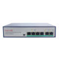 ESCAM POE 4+2 6-Port Fast Ethernet Switch 4-Port POE 10/100M 120W Network Switch, Transmission Di...