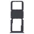 For OnePlus Nord N200 5G DE2118 / DE2117 SIM Card Tray + Micro SD Card Tray (Silver)