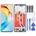 For Honor X50 Original LCD Screen Digitizer Full Assembly with Frame (Blue)