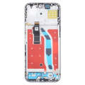 For Honor X8b Original LCD Screen Digitizer Full Assembly with Frame (Silver)
