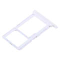 For Xiaomi Redmi Note 13 5G SIM Card Tray + SIM / Micro SD Card Tray (White)