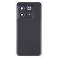 For OnePlus 10T Battery Back Cover with Camera Lens Cover(Black)