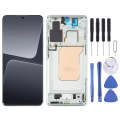 For Xiaomi 13 Pro Original AMOLED Material LCD Screen Digitizer Full Assembly with Frame (Silver)