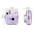 Richwell  Carry Case Bag Crystal Hard Cover with Shoulder Strap For Fujifilm Instax Mini 11