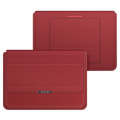 4 in 1 Universal Laptop Holder PU Waterproof Protection Wrist Laptop Bag, Size:13/14inch(Red)