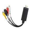 Portable USB 2.0 Video + Audio RCA Female to Female Connector for TV / DVD / VHS Support Vista 64...