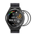 2 PCS For Huawei Watch GT Runner 46mm ENKAY Hat-Prince 3D Full Coverage Soft PC Curved Edge + PMM...