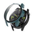 For Huawe Watch GT 3 46mm Shockproof PC Case with Tempered Glass Film(Green)