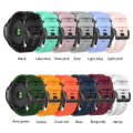 For Garmin Fenix 3 26mm Silicone Watch Band(Black)