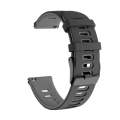 For Huawei Watch GT 2e 22mm Mixed-Color Silicone Watch Band(Black+Grey)