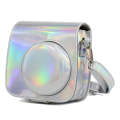 Aurora Oil Paint Full Body Camera PU Leather Case Bag with Strap for FUJIFILM instax mini 9 / min...