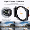K&F CONCEPT SKU.1878 ND1000 Filter System Multi-Coated Neutral Density Filter with CPL Square Filter
