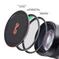 K&F CONCEPT SKU.1824 82mm Black Diffusion 1/4 Lens Filter Kit Dream Cinematic Effect Filter for V...