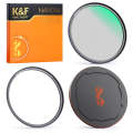 K&F CONCEPT SKU.1842 82mm Black Diffusion 1/8 Lens Filter Kit Dream Cinematic Effect Filter for V...