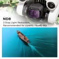 For DJI Mini 3 Pro K&F CONCEPT KF01.2037 ND8 Filter HD3-Stops Dimmer Light Reduction Filter