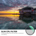 K&F CONCEPT KF01.116 CPL Camera Lens Filter 82mm Ultra Slim Optics Multi Coated Circular Polarize...
