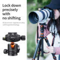 K&F CONCEPT KF31.029V3 Camera Tripod Ball Head with 1/4 inch Quick Release Plate, Load 8kg