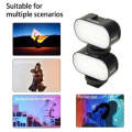 JMARY FM-16RGB Mini Portable Rechargeable RGB Video Conference Photography LED Fill Light