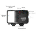 VLOGLITE W49S Adjustable Brightness Mini Beauty Video Light Photography Live Streaming LED Fill L...