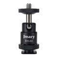 JMARY BH-02 360-Degree Rotating Tripod Ball Head 1/4 Screw Adapter