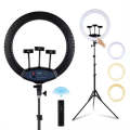 JMARY FM-19RS Photography LED Ring Fill Light 19-inch Touch Control Beauty Light(US Plug)