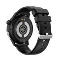 ET470 1.39 inch Color Screen Smart Watch Silicone Strap, Support Bluetooth Call / ECG(Black)