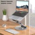 AS018-XS For 10-17 inch Device 360 Degree Rotating Adjustable Laptop Holder Desktop Stand(Grey)