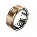 R3 SIZE 23 Smart Ring, Support Heart Rate / Blood Oxygen / Sleep Monitoring(Gold)