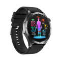 ET485 1.43 inch Color Screen Smart Watch Silicone Strap, Support Bluetooth Call / Micro-physical ...