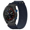 For Garmin Descent MK 2 26mm Nylon Hook And Loop Fastener Watch Band(Blue)
