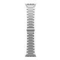 For Apple Watch Series 8 45mm I-Shaped Titanium Watch Band(Sliver)