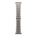For Apple Watch Series 7 45mm I-Shaped Titanium Watch Band(Titanium)
