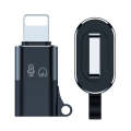 JS-09 Mini USB-C / Type-C to 8 Pin OTG Wireless Microphone Converter