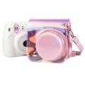 Richwell Translucent PVC Camera Bag for Fujifilm Instax Mini 8 8+ 9 Cover Case with Shoulder Stra...