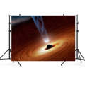 2.1m x 1.5m Black Hole Starry Sky Theme Party Children's Studio Photography Background Cloth(TK13)