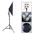 Photo Studio Softbox Kit (Four Socket Lamp Holder + 50 X 70cm Flash Lighting Softbox +2m Light St...