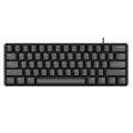 Rapoo V860 Desktop Wired Gaming Mechanical Keyboard, Specifications:61 Keys(Red Shaft)