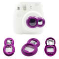 2PCS Selfie Mirror for Polaroid Mini7s / Mini8(Purple)