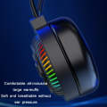 PANTSAN PSH-400 USB Computer Head-Mounted Luminous RGB Wired Headset, Specification:3.5mm Single ...