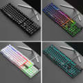 X-L SWAB GX50 Computer Manipulator Feel Wired Keyboard, Colour:Black No Light