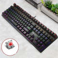 Rapoo V700S 104 Keys Mixed Color Backlight USB Wired Game Computer Without Punching Mechanical Ke...