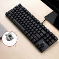 Rapoo V500 87-keys Alloy Edition Desktop Laptop Computer Game Esports Office Home Typing Metal Wi...