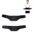 WOOTSHU WT-Y81 Breathable Lumbar Spine Steel Plate Lumbar Disc Waist Double Compression Strained ...