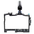 Camera Metal Video Cage Handle Stabilizer for Panasonic LUMIX GH3/GH4(Black)