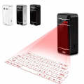JHP-Best Portable Virtual Lasers Keyboard Mouse Wireless Bluetooth Lasers Projection Speaker(Black)